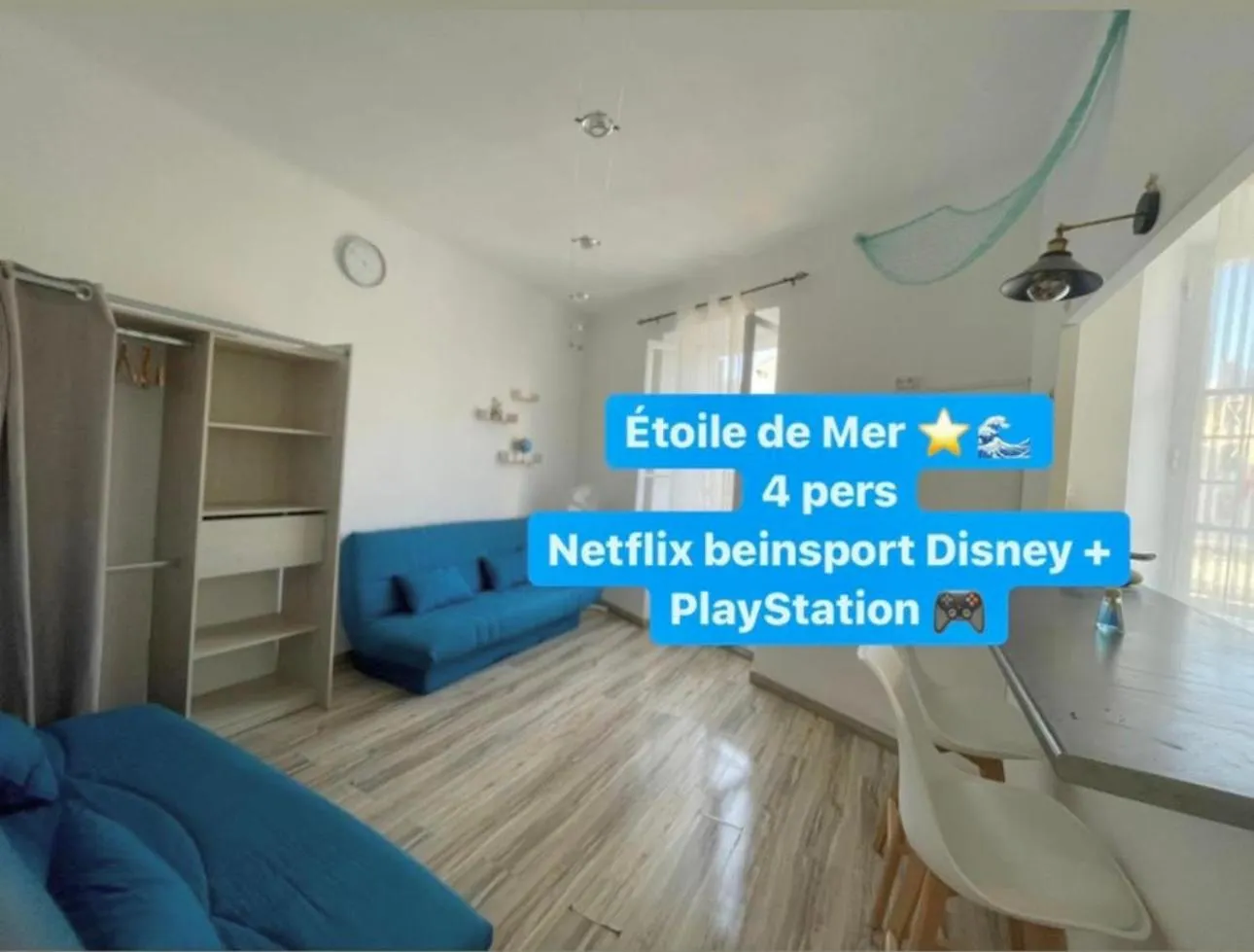 Apartment Etoile De Mer Magnifique Studio Deco Plage Et Sable Fin, Votre Sejour A Marseille Commence Ici, Centre-Ville